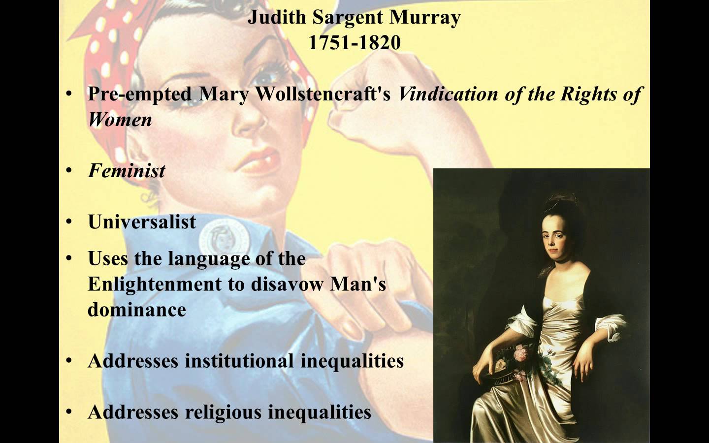 On The Equality Of The Sexes By Judith Sargent Murray Full Premium Unlock