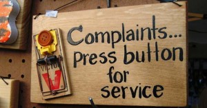 complaints-funny-customer-service-quotes-press-button-for-tremendous-wooden-brown-hanging-wall