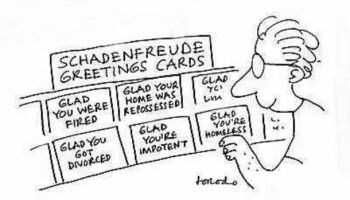 schadenfreude greeting