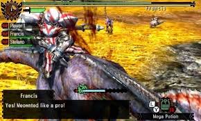 MOnster hunter mount yto