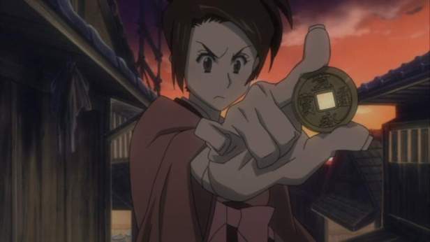samurai champloo fuu with coin