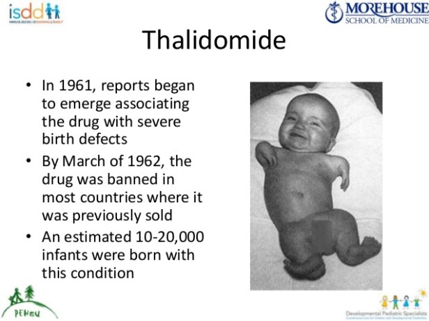 Thalidomide babies