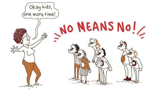 no means no