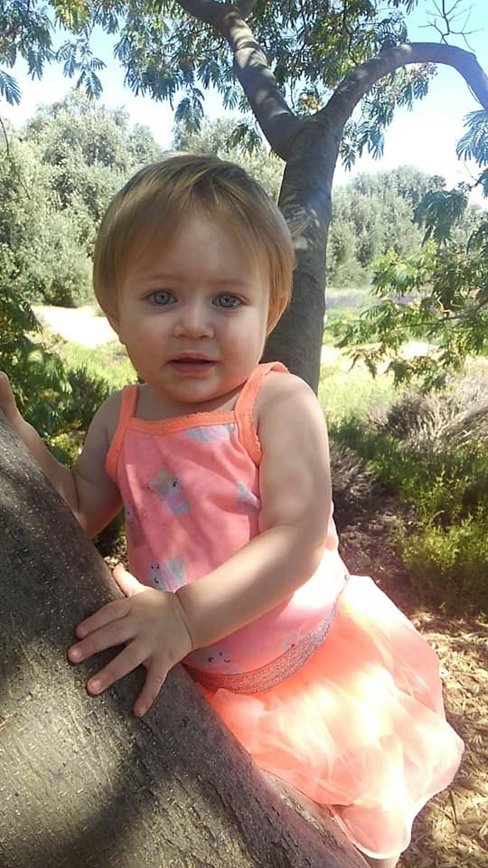 Luna's first birthday.